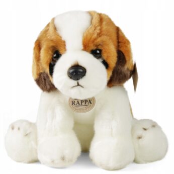PLUSZOWY PIES BERNARDYN MASKOTKA 26 cm EKO real