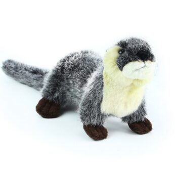 KUNA ŁASICA WYDRA MASKOTKA REALISTYCZNA PLUSZAK