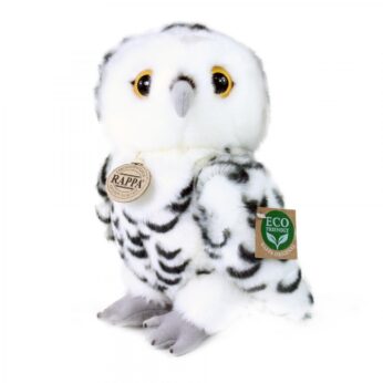 Sowa biała maskotka 25 cm ECO jakość