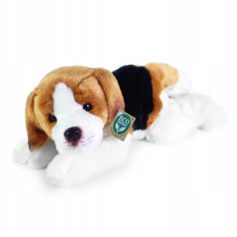 Realistyczna maskotka pies Beagle EKO piesek 30 cm