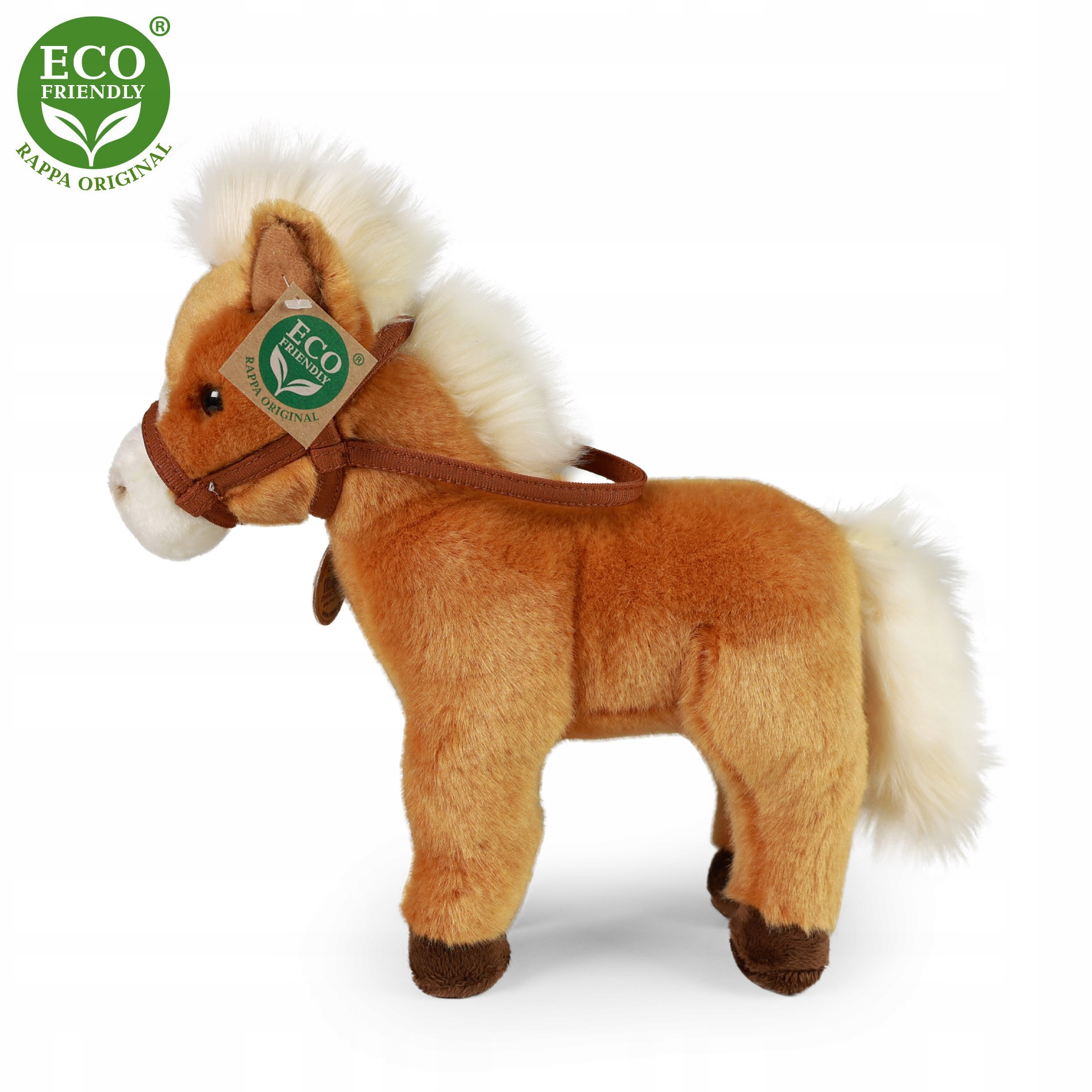 Maskotka Pluszak Koń Konik Pluszowy Źrebak Eco Przytulanka 30 cm Rappa - Image 7