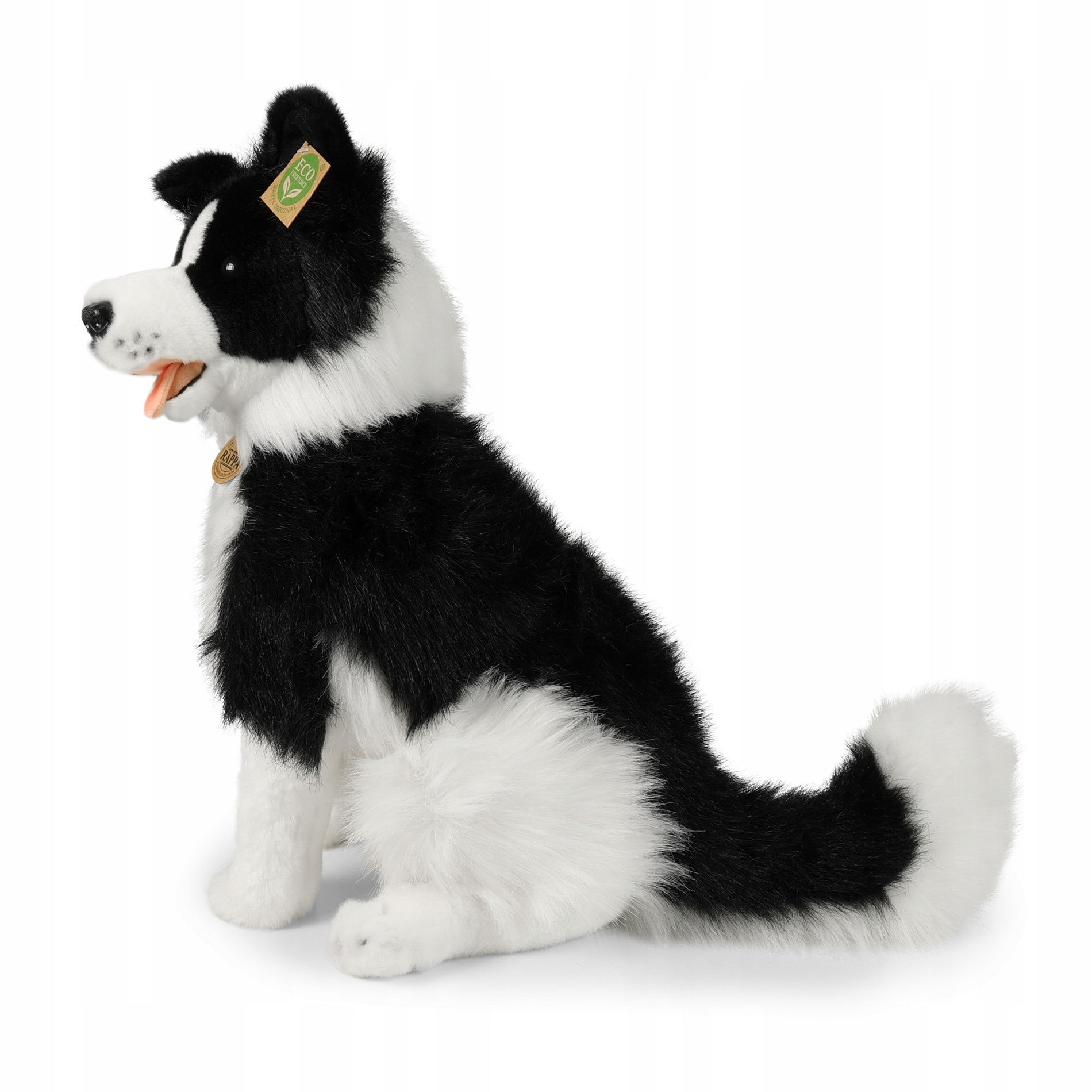 Duża Realistyczna Maskotka Pies Border Collie 40 cm Rappa - Image 2