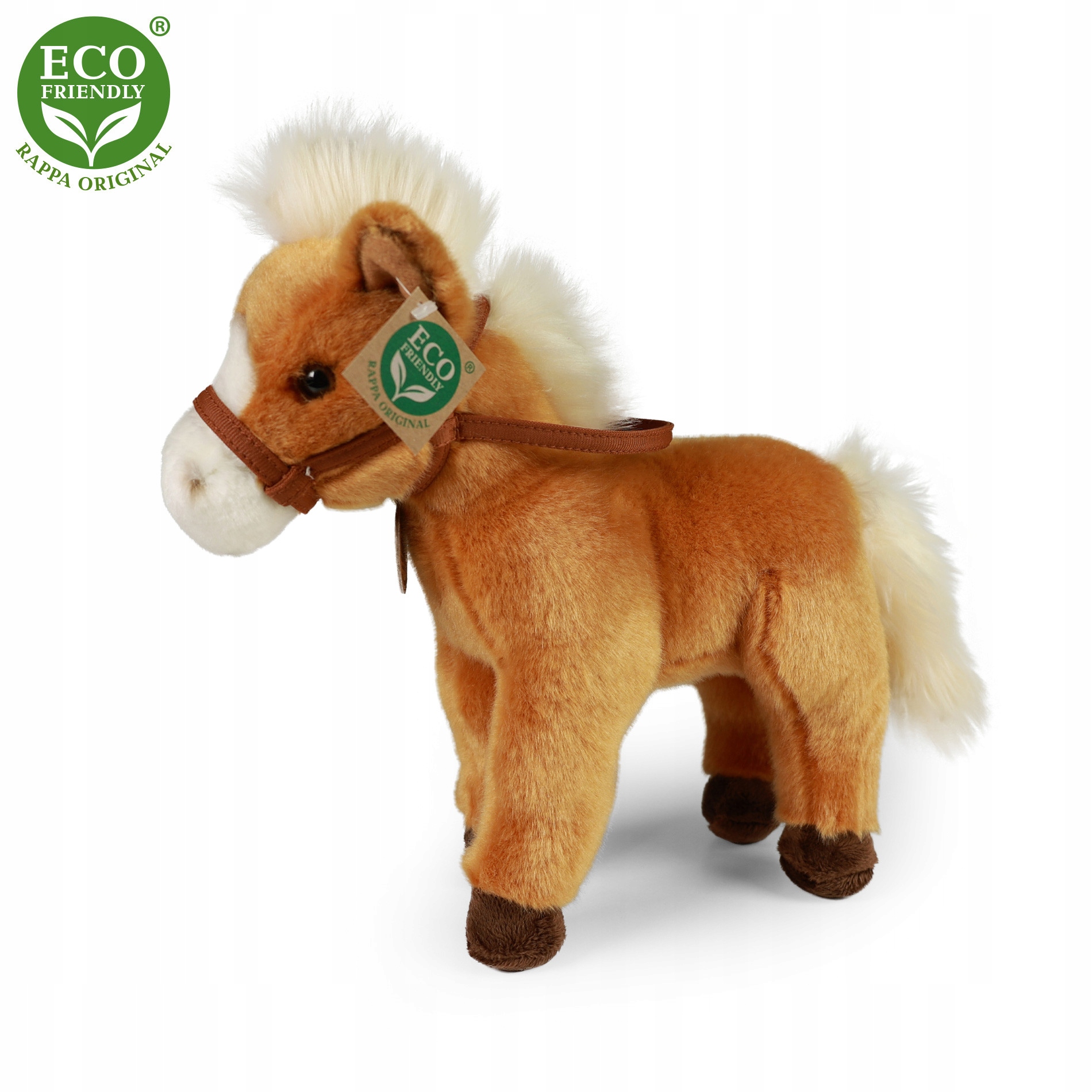Maskotka Pluszak Koń Konik Pluszowy Źrebak Eco Przytulanka 30 cm Rappa - Image 5