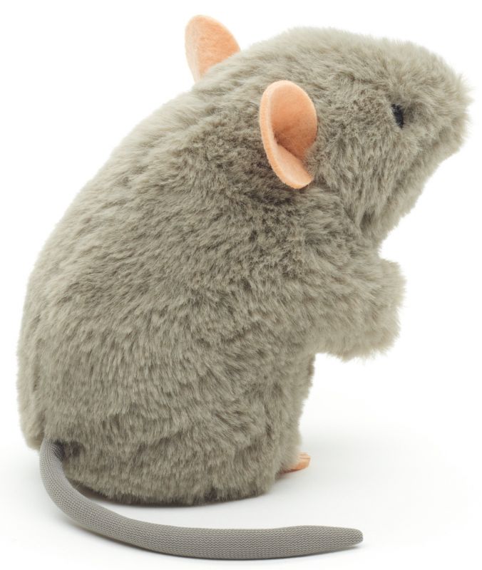 MASKOTKA PLUSZAK MYSZ SZARA MYSZKA ECO FRIENDLY NA DZIEŃ DZIECKA - Image 3