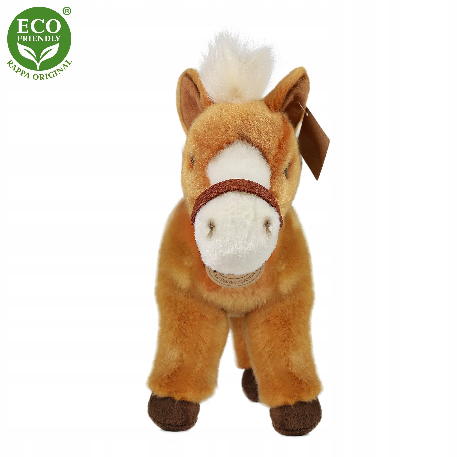 Maskotka Pluszak Koń Konik Pluszowy Źrebak Eco Przytulanka 30 cm Rappa - Image 4