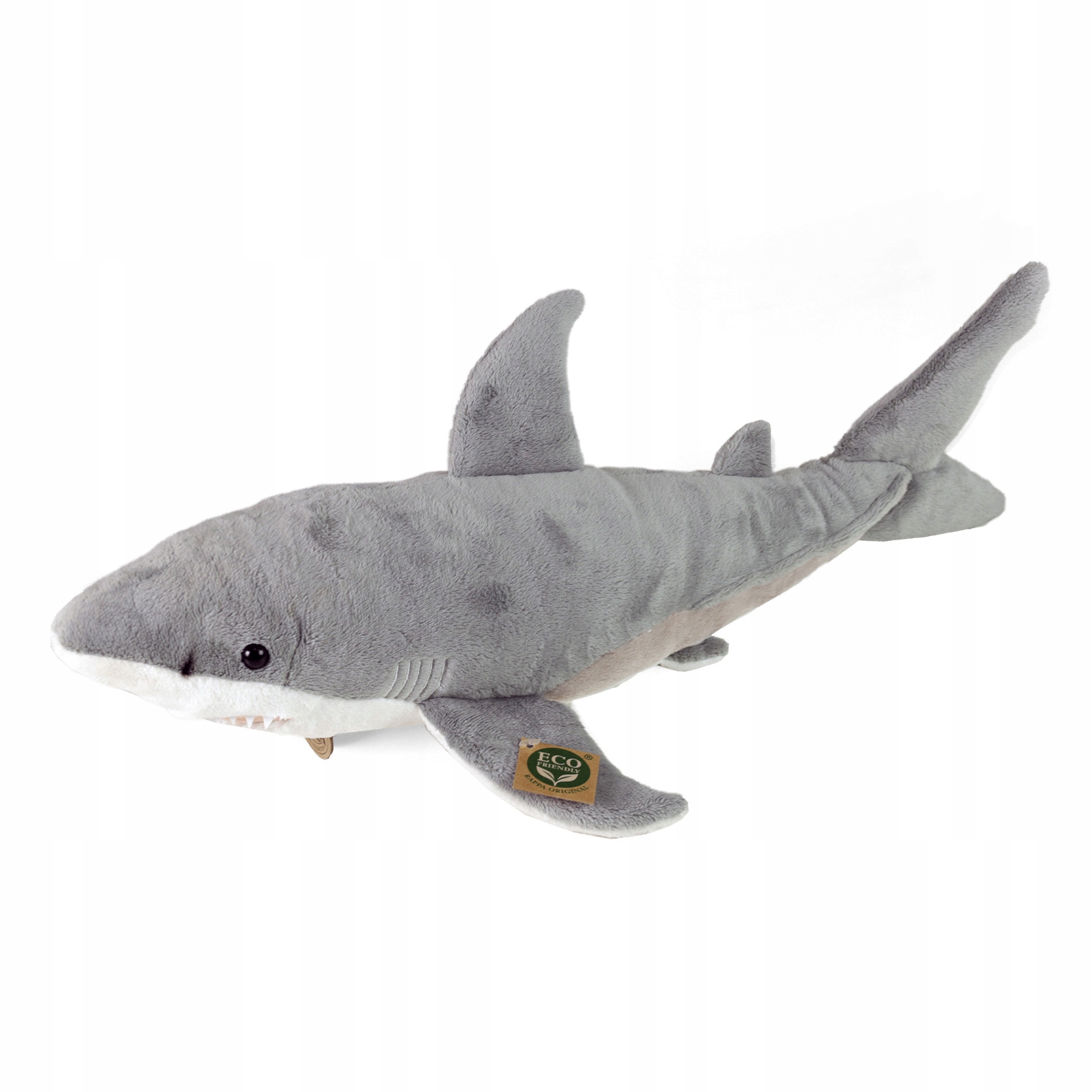 Maskotka rekin Rappa 50 cm duży pluszowy realistyczny eco friendly - Image 2