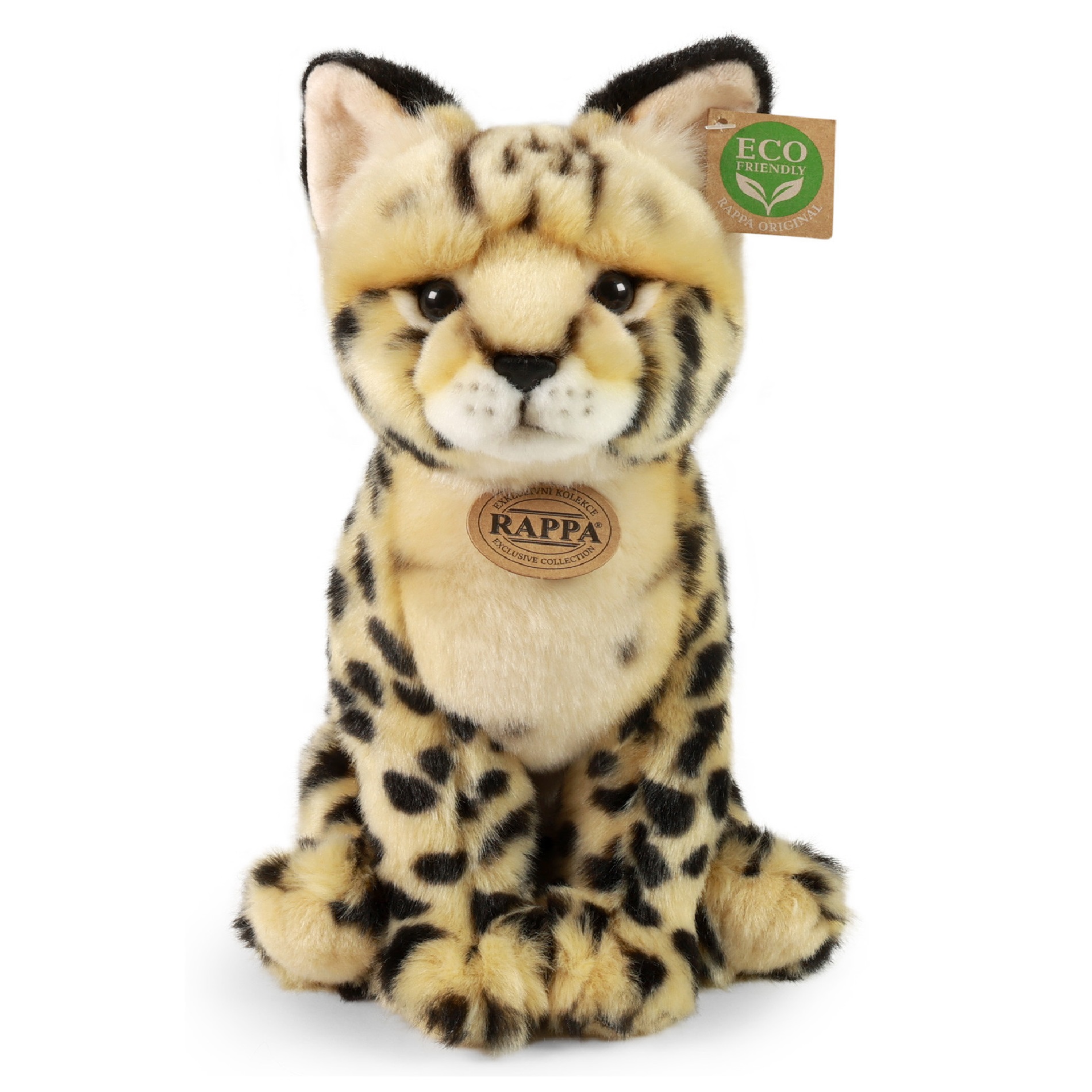 Maskotka Kot Serwal Sawannowy Realistyczny Eco Friendly Rappa 30 cm