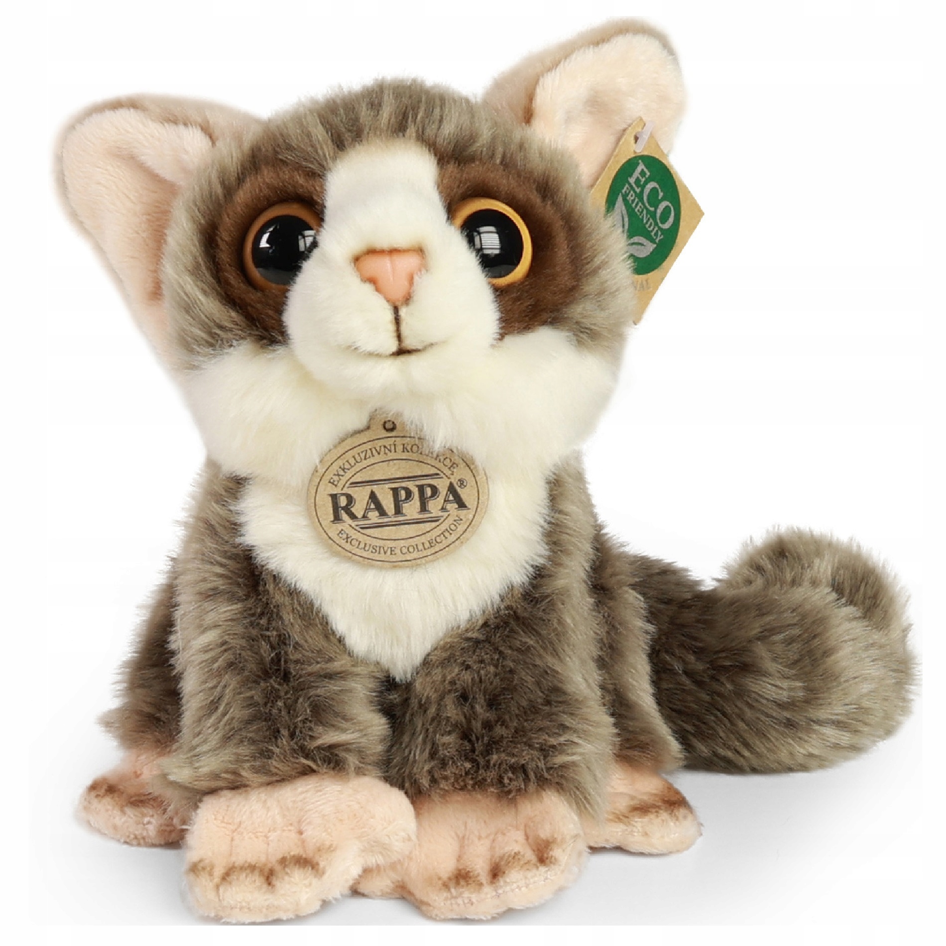 Maskotka Małpka Galago Lemur 18 cm Rappa