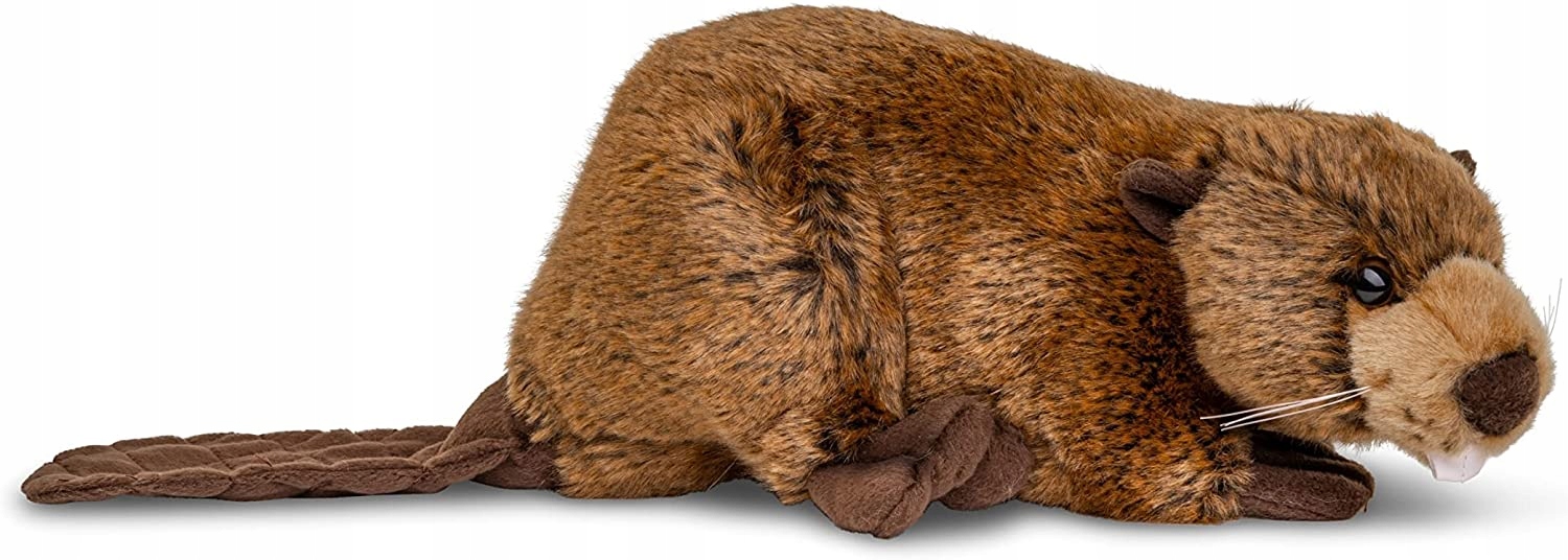 MASKOTKA PLUSZAK BÓBR REALISTYCZNY ECO FRIENDLY NA PREZENT - Image 2