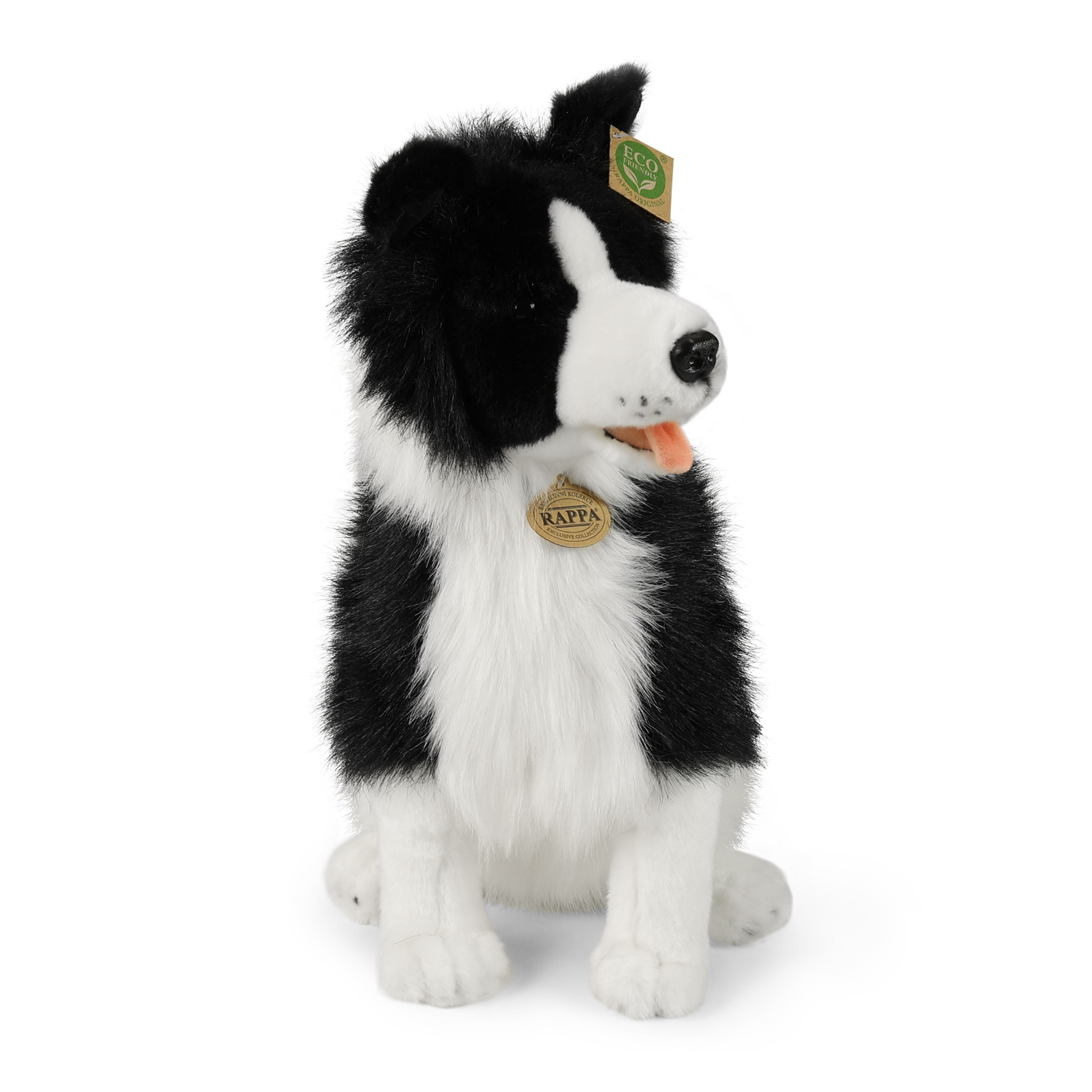 Duża Realistyczna Maskotka Pies Border Collie 40 cm Rappa - Image 3