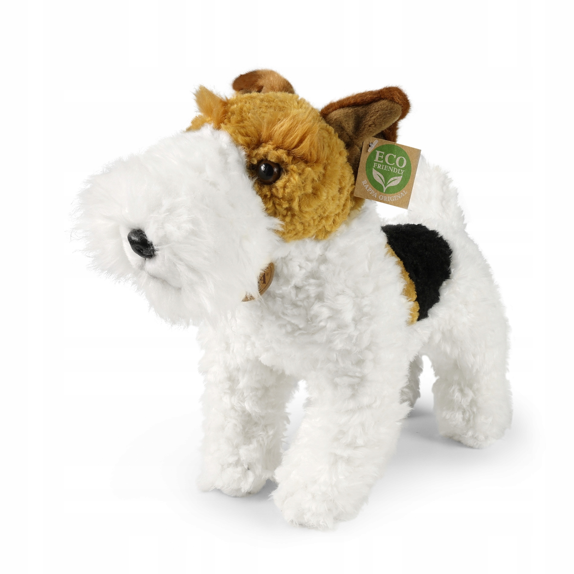 Maskotka Pies Pluszak Piesek Fox Terrier Rappa 35 cm Eco Friendly