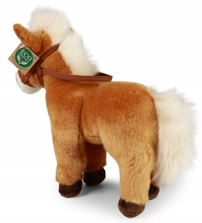 Maskotka Pluszak Koń Konik Pluszowy Źrebak Eco Przytulanka 30 cm Rappa - Image 9