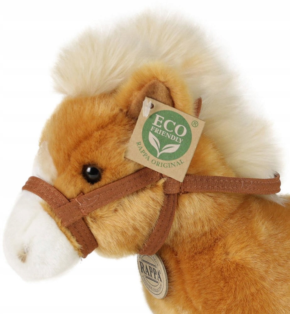 Maskotka Pluszak Koń Konik Pluszowy Źrebak Eco Przytulanka 30 cm Rappa - Image 10