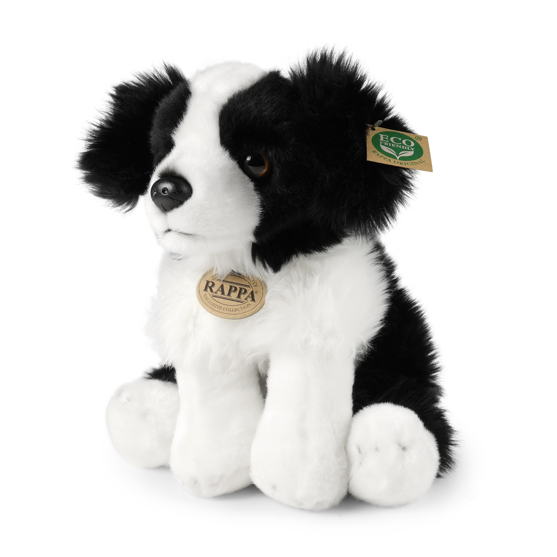 pluszowy pies border collie
