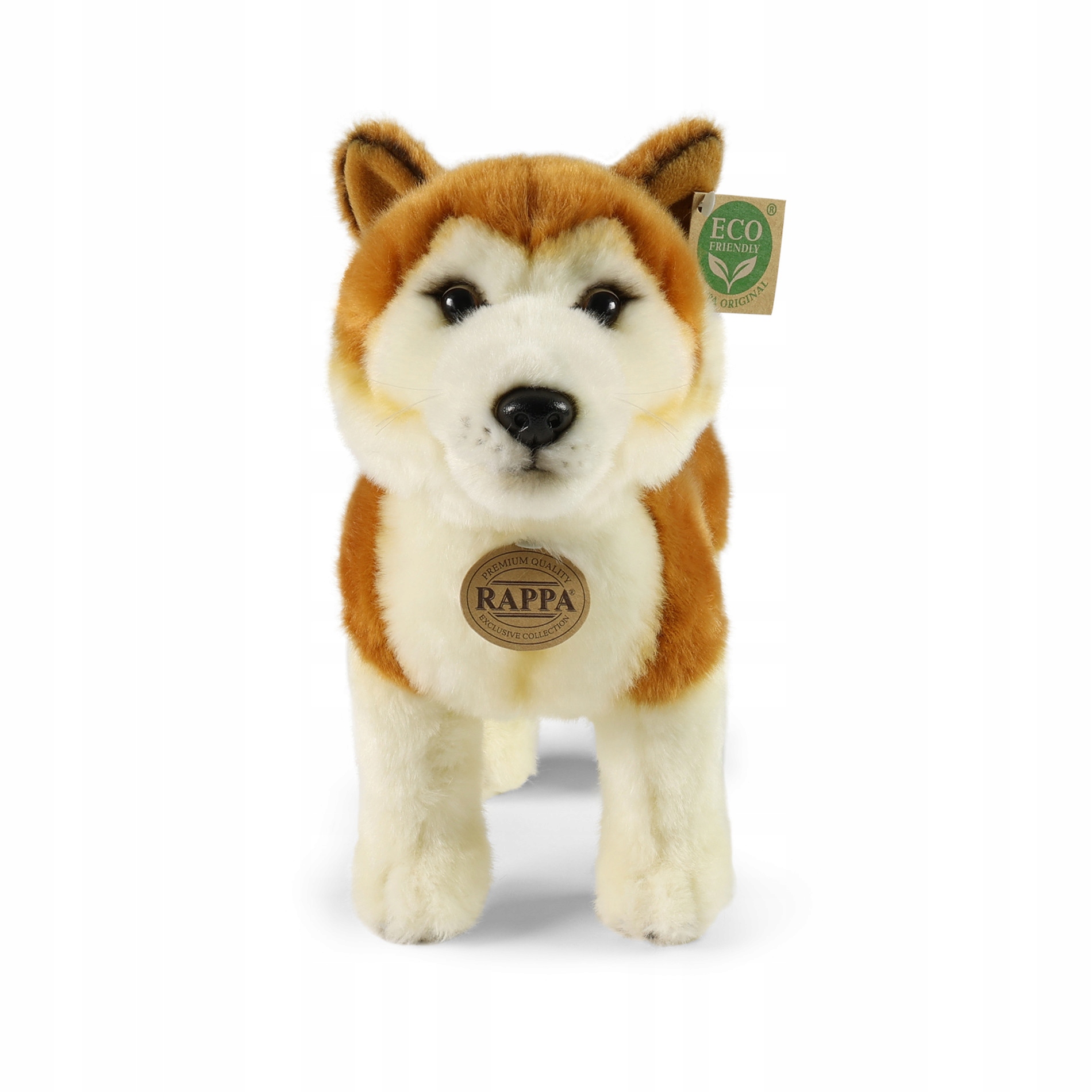 Maskotka Pies Akita Inu Realistyczny Piesek 30 cm Na Prezent - Image 2