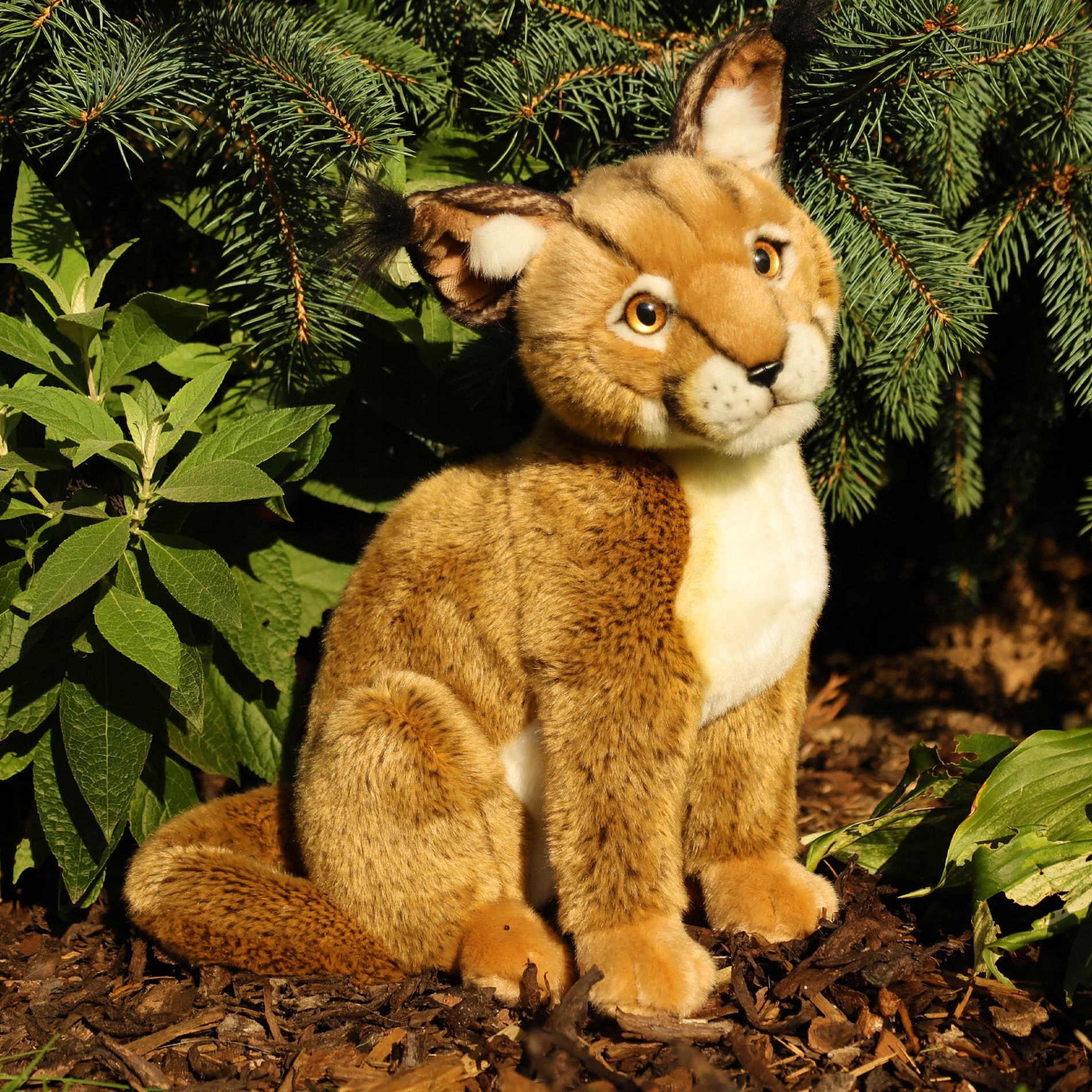 MASKOTKA RYŚ PLUSZOWY KARAKAL REALISTYCZNY DZIKI KOT NA PREZENT - Image 5