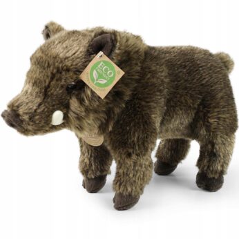 Realistyczny Dzik Maskotka Pluszak Eco Friendly Na Prezent 30 cm