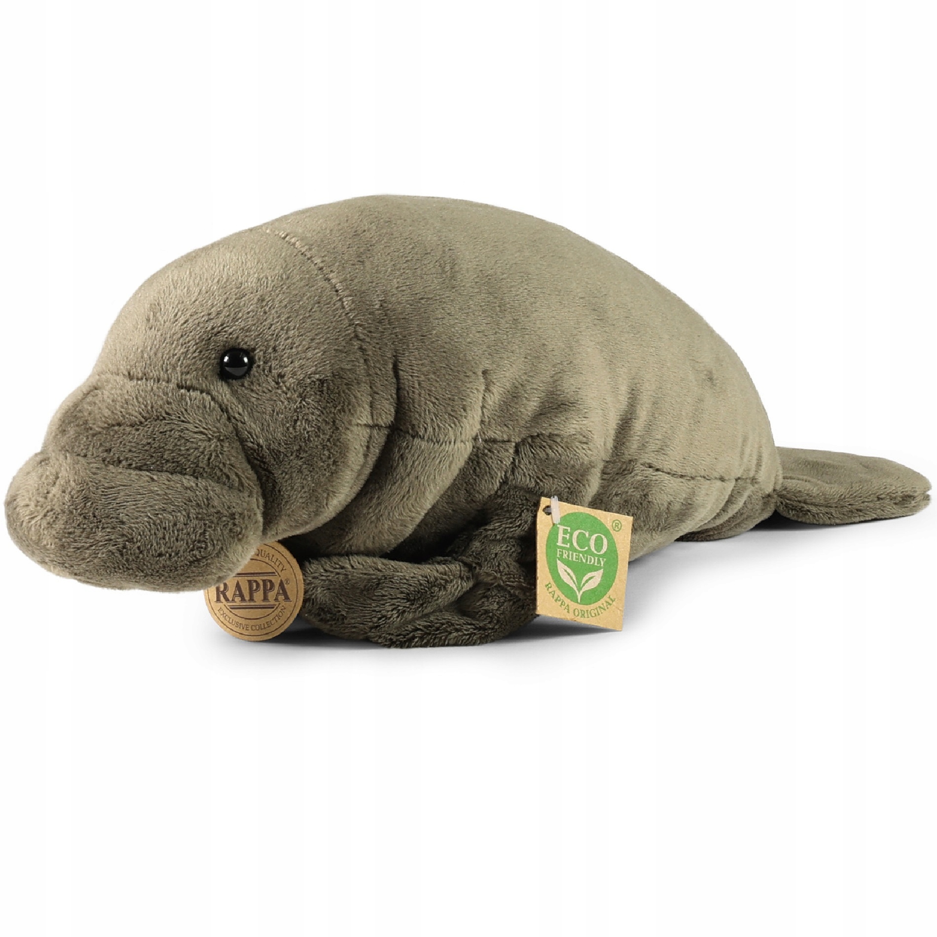 MASKOTKA MANAT PLUSZAK FOKA SZARA NA PREZENT 38 cm