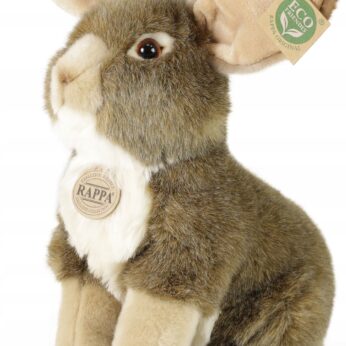 REALISTYCZNY PLUSZOWY ZAJĄC MASKOTKA KRÓLIK PLUSZAK EKO 35 CM NA PREZENT