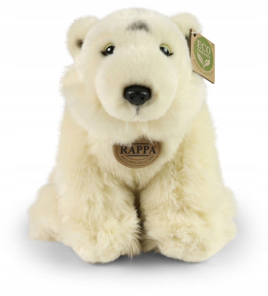 Pluszowy Niedzwiedź Polarny Miś Maskotka Realistyczna Eco Na Prezent 30 cm