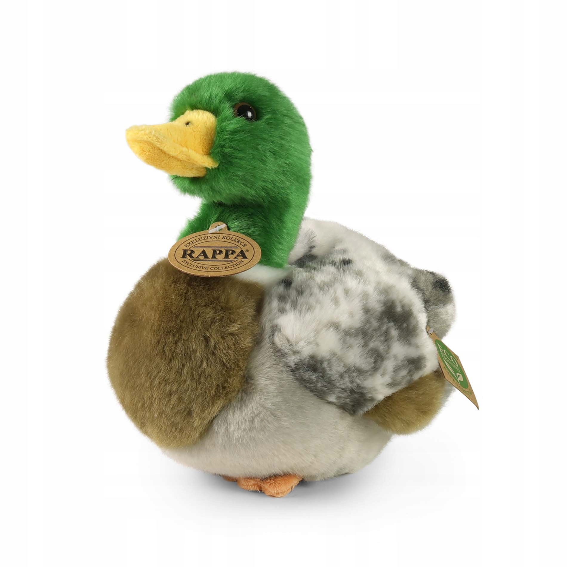 Pluszowa Kaczka Krzyżówka 24 cm Eco Friendly | Rappa - Image 2