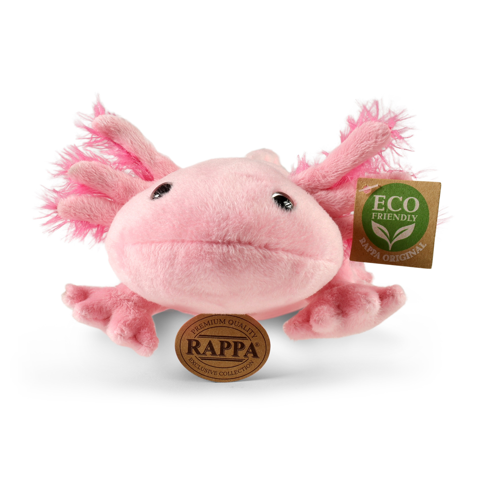 MASKOTKA AKSOLOTL PLUSZOWY AMBYSTOMA MEKSYKAŃSKA AXOLOT RÓŻOWY PLUSZAK 0+ - Image 2