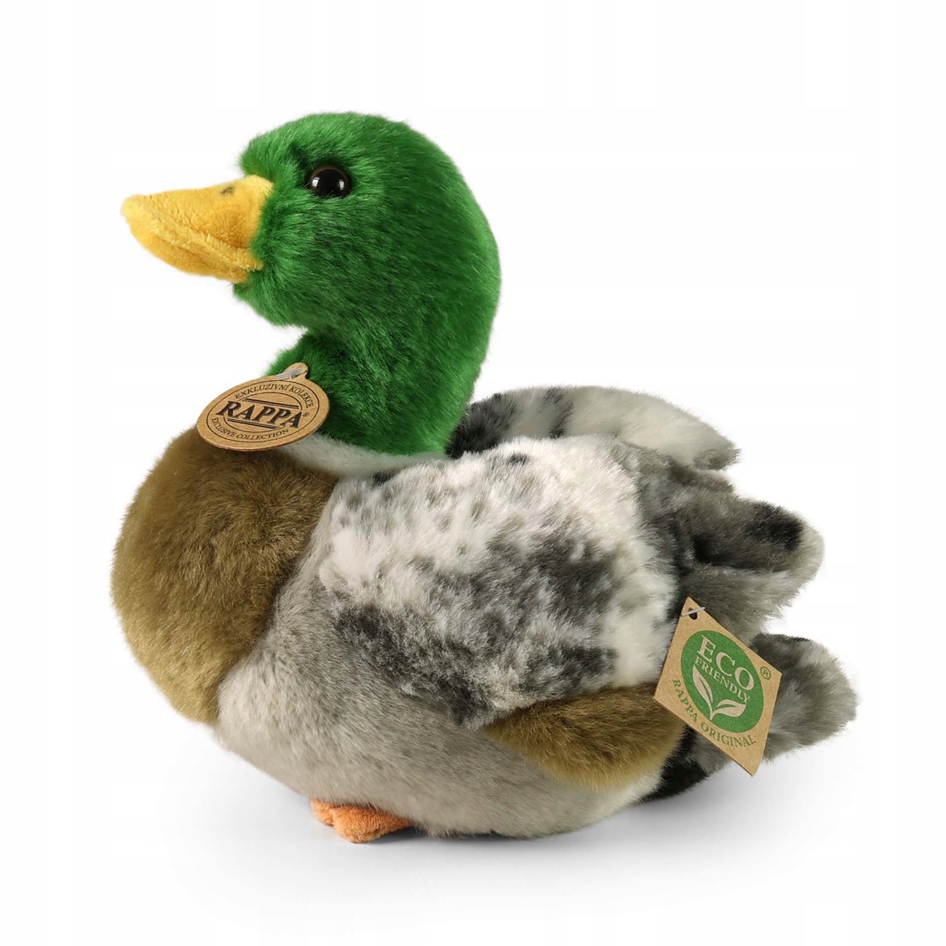 Pluszowa Kaczka Krzyżówka 24 cm Eco Friendly | Rappa - Image 8