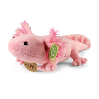 MASKOTKA AKSOLOTL PLUSZOWY AMBYSTOMA MEKSYKAŃSKA AXOLOT RÓŻOWY PLUSZAK 0+